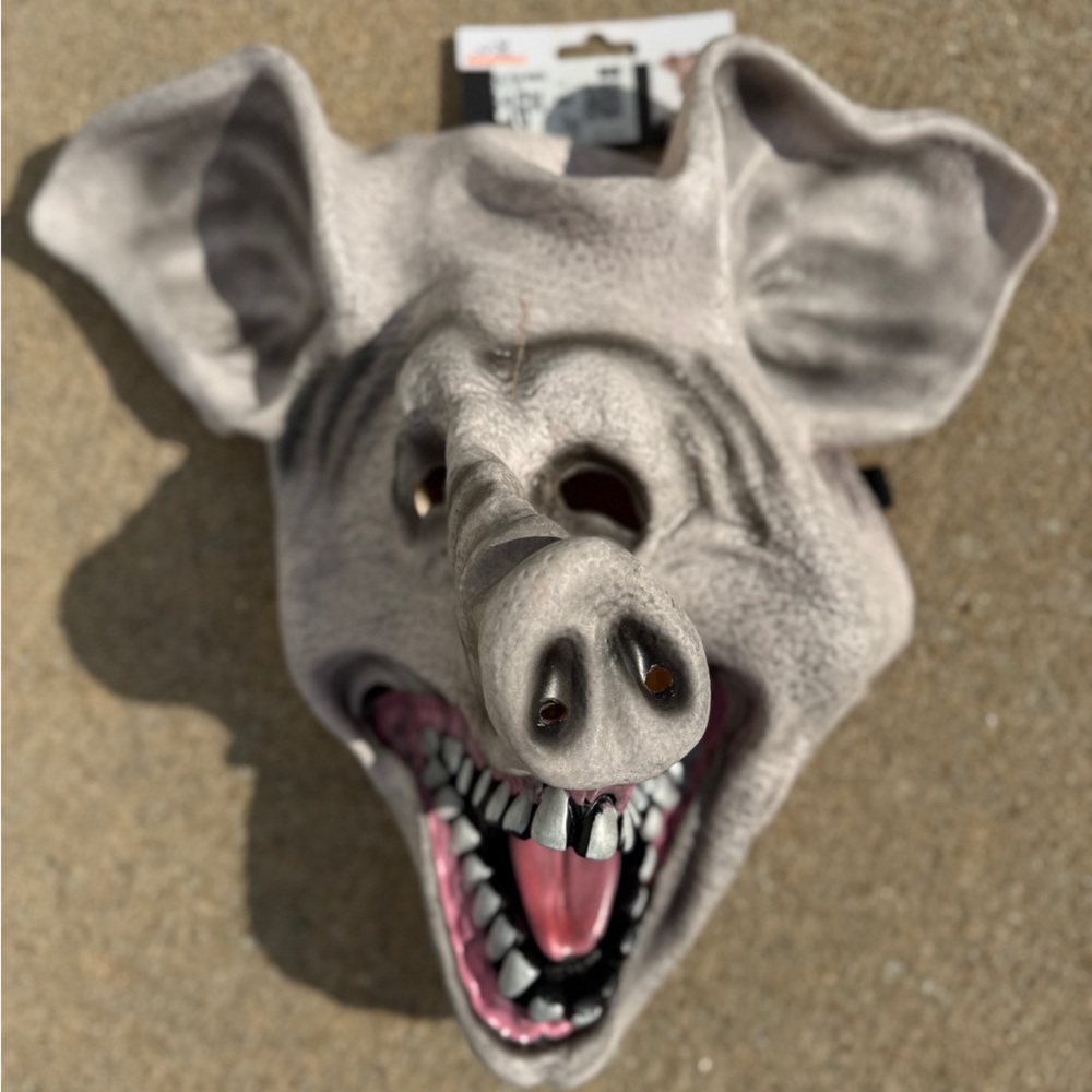 Scary Pig Mask - NWT